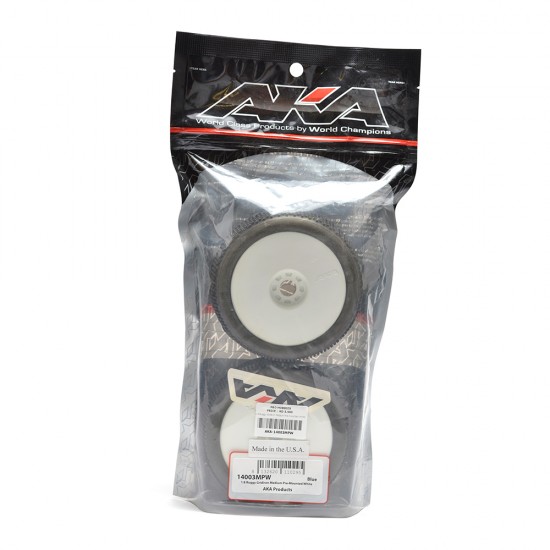 1:8 Buggy Gridiron Medium Pre-mounted White