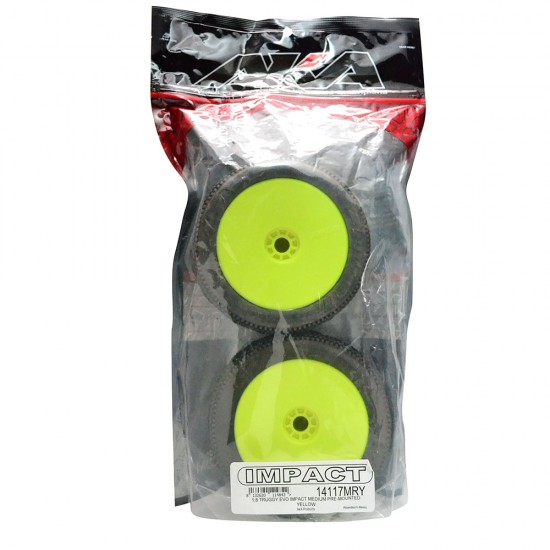 1:8 TRUGGY EVO IMPACT MEDIUM PRE-MOUNTED YELLOW