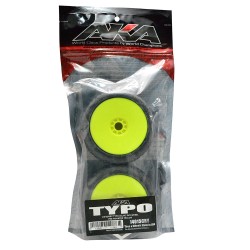 1:8 Buggy Typo (Clay) Evo Wheel Pre Mounted Yellow 1:8 Buggy Typo (Clay) Evo Wheel Pre Mounted Yellow