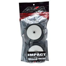 1:8 Buggy Impact (MDM Long Wear) Evo Wheel Pre Mounted White  1:8 Buggy Impact (MDM Long Wear) Evo Wheel Pre Mounted White