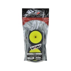 1:8 BUGGY DOUBLEDOWN (MEDIUM-LONG WEAR)EVO-WHEEL PRE-MOUNTED YELLOW 1:8 BUGGY DOUBLEDOWN (MEDIUM-LONG WEAR)EVO-WHEEL PRE-MOUNTED YELLOW