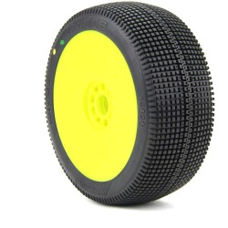1:8 BUGGY ZIPPS (SUPER SOFT - LONG WEAR)EVO WHEEL PRE-MOUNTED YELLOW 1:8 BUGGY ZIPPS (SUPER SOFT - LONG WEAR)EVO WHEEL PRE-MOUNTED YELLOW