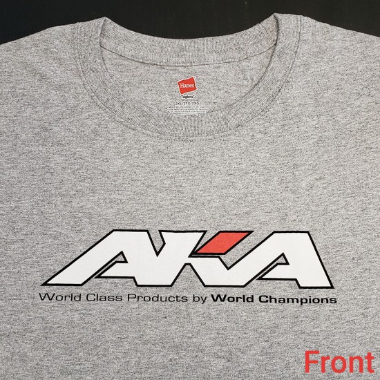 AKA SHORT SLEEVE SPORT GREY SHIRT (XL) -Hanes Tagless