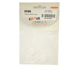 0096 6 x 1.2mm Flat Pistons (4) (A319) 0096 6 x 1.2mm Flat Pistons (4) (A319)