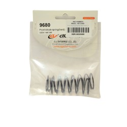 9680 Front Shock Spring Hard (Black/Red) (2)
