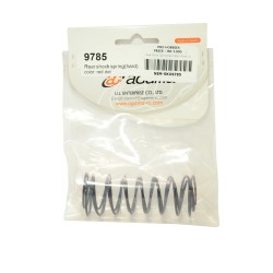 9785 Rear Shock Spring Hard (Black/Red) (2)