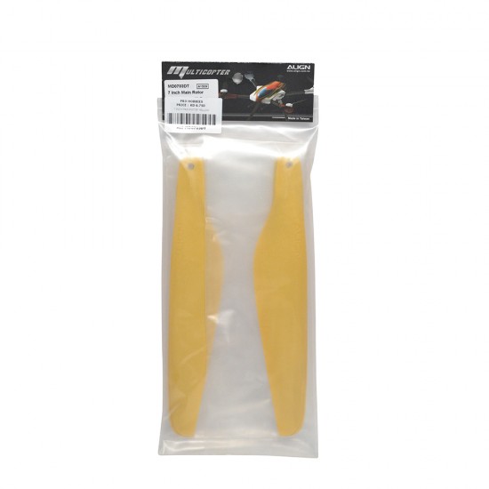 7 INCH MAIN ROTOR YELLOW