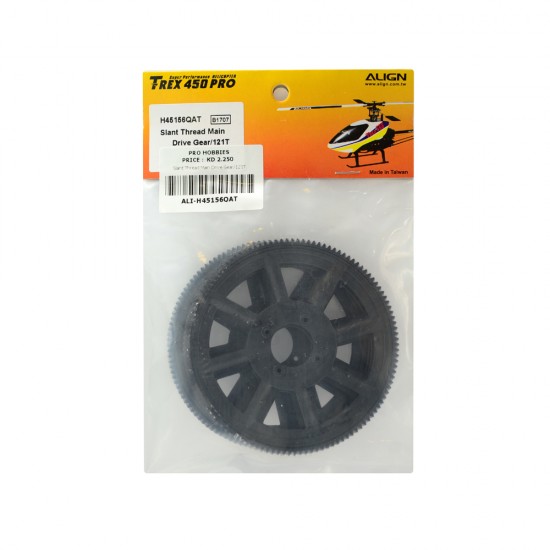 Slant Thread Main Drive Gear/121T
(Must have slant Pinion Gear)