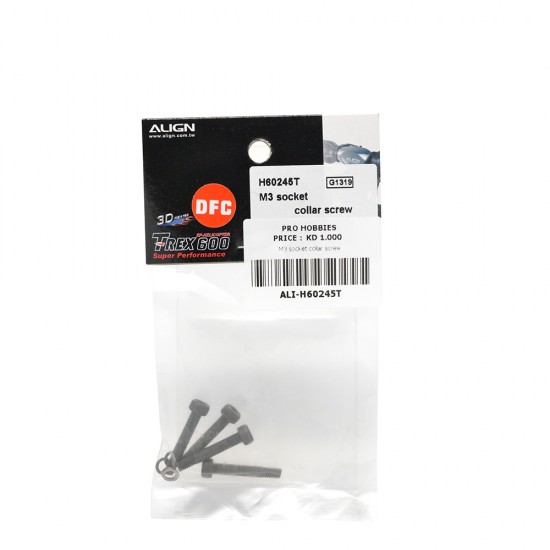 M3 socket collar screw