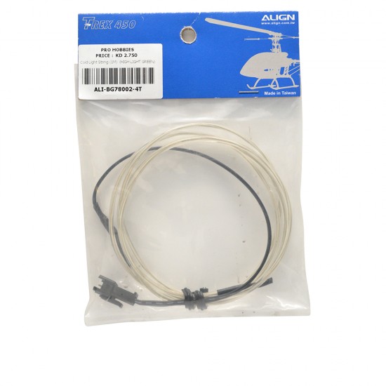 Cold Light String (1M)  (HIGH LIGHT GREEN)