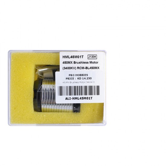 450MX Brushless Motor(3400KV)