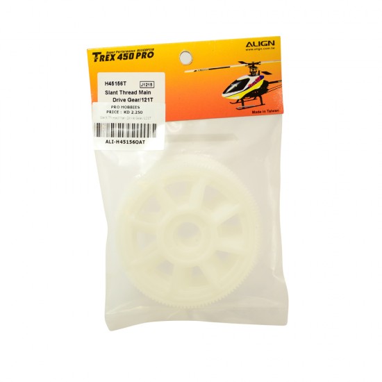 Slant Thread Main Drive Gear/121T
(Must have slant Pinion Gear)
