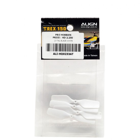 23 TAIL BLADE-WHITE