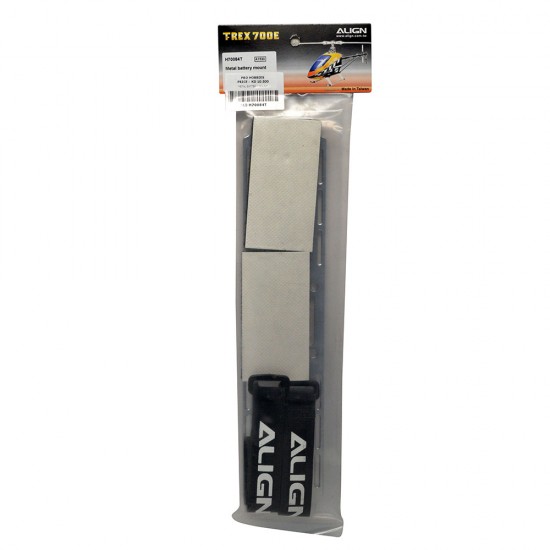 Metal battery mount