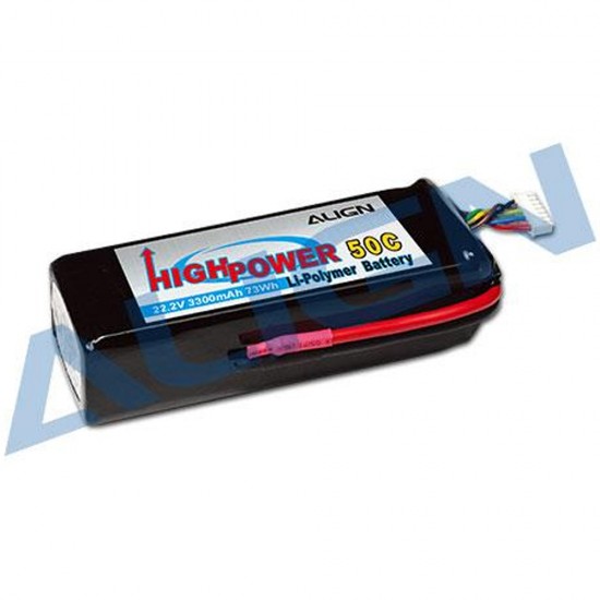 6S1P 22.2V 3300MAH/50C