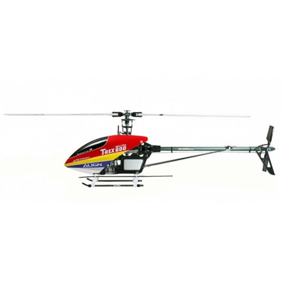 T-REX600 Nitro PRO KIT(Red Glass Fiber Canopy)