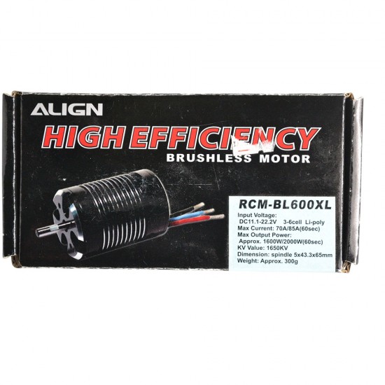 600XL Brushless Motor(1650KV)  RCM-BL600XL
