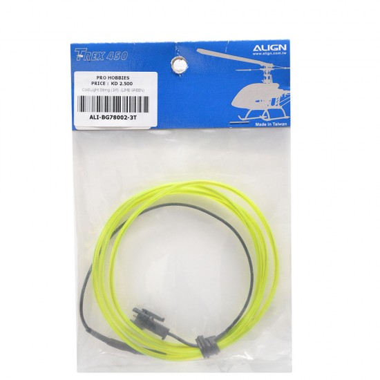 Cold Light String (1M)  (LIME GREEN)