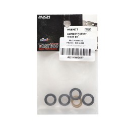 Damper Rubber/Black 90°