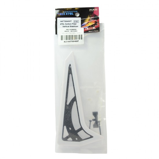 470L Carbon Fiber Vertical Stabilizer