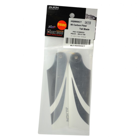 90 Carbon Fiber Tail Blade