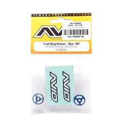 TRIAD WING BUTTONS BLUE
