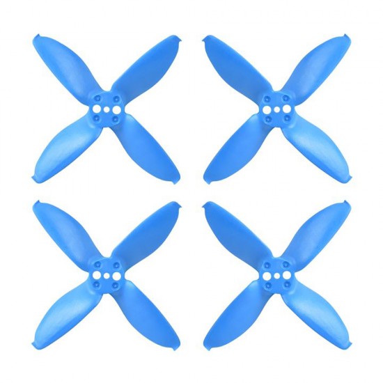 EMAX 2035 4-blade Whoop Propellers (1.5mm Shaft Hole) (4pcs)  Blue