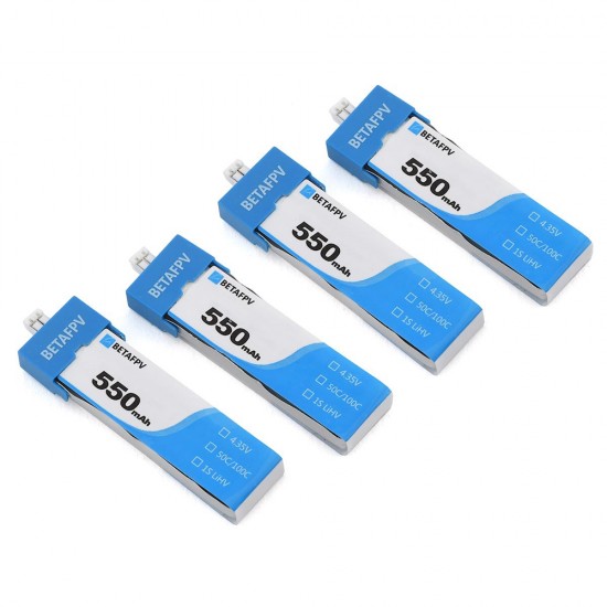 550mAh Whoop Battery (4pcs)