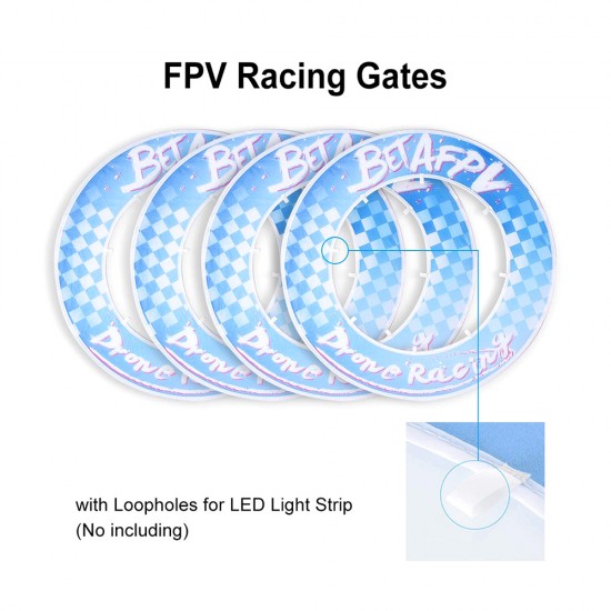 Upgrade Stylized Racing Circle Gates (4 PCS)