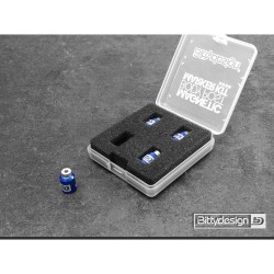 BODY POST MARKER KIT BLUE-1/10 SCALE MODEL CARS BODY POST MARKER KIT BLUE-1/10 SCALE MODEL CARS