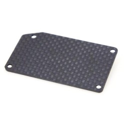 Carbon radio box cover (rear) Carbon radio box cover (rear)
