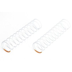 9012 Rear Shock Spring Long - Mid (White/Orange) 9012 Rear Shock Spring Long - Mid (White/Orange)
