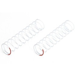 9013 Rear Shock Spring Long - Hard (White/Red) 9013 Rear Shock Spring Long - Hard (White/Red)