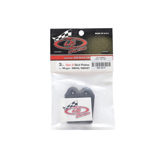 Gen 2 Skid Plate for Mugen MBX-6 / MBX-6T