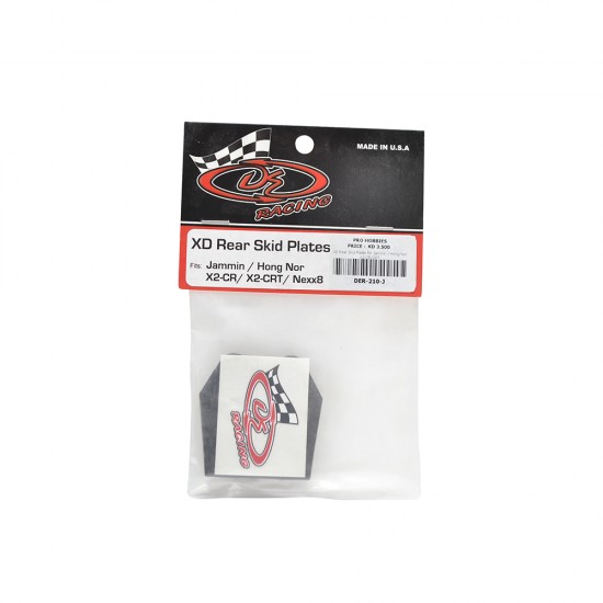 XD Rear Skid Plates for Jammin / Hong Nor X2-CR/CRT