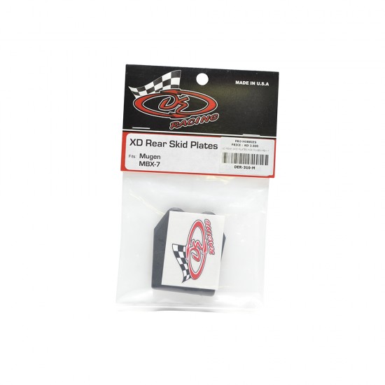 XD REAR SKID PLATES FOR MUGEN MBX-7
