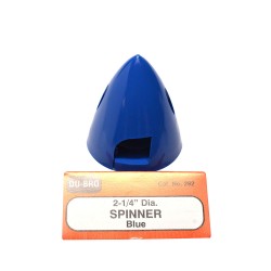2-1/4 spinner, blue (1per pkg)