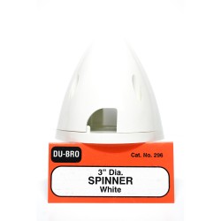 3 spinner,white (1 per pkg)