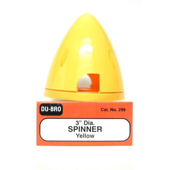 3 spinner,yellow (1 per pkg)