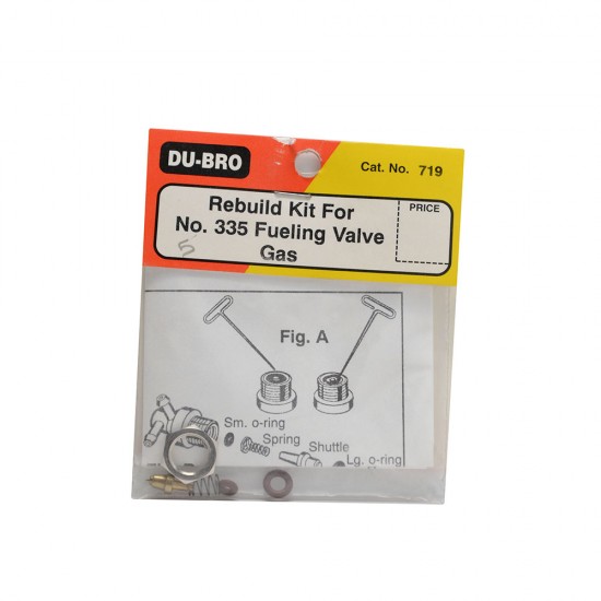 Rebuild Kit 335 fuel valve gas