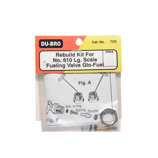 Rebuild kit Lg fuel Valve Glo