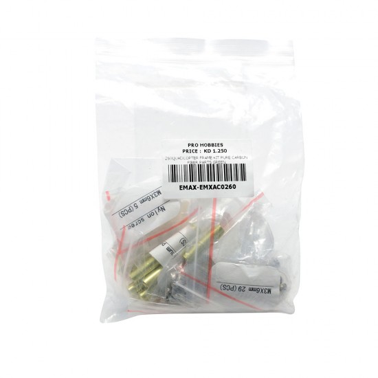 250QUADCOPTER FRAME KIT PURE CARBON FIBER PARTS GREEN