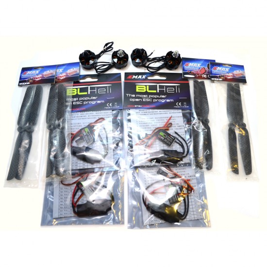 QUADCOPTER 250BRUSHLESS COMBO 2 2204CW