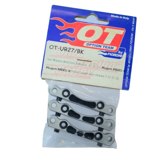 SET PIASTRE POST.SUPP.BRACCI.ANT.BLACK
