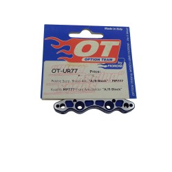 Kyosho MP 777 SP2 front lower ARM MOUNT set “a + b”           Kyosho MP 777 SP2 front lower ARM MOUNT set “a + b”