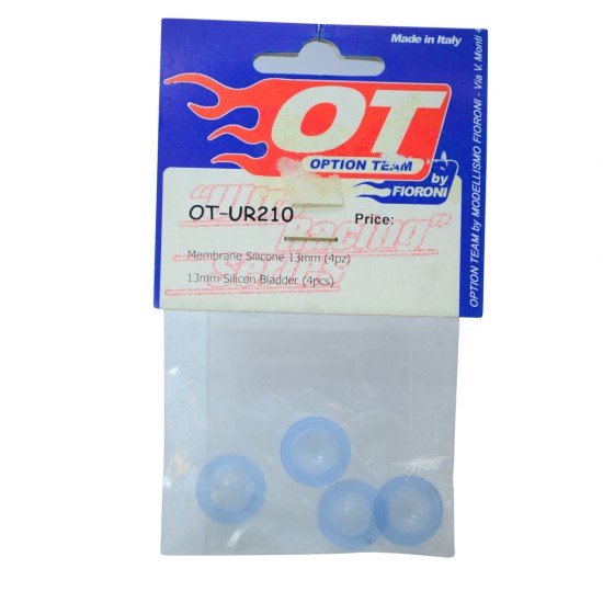 Spare 13mm silicon bladders for Ultra Racing Hard Coated Shocks (4 Pcs) 
