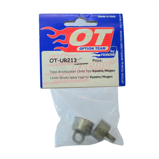 Spare Caps for Ultra Racing Hard Coated Shocks for Kyosho/Mugen (2 Pcs)