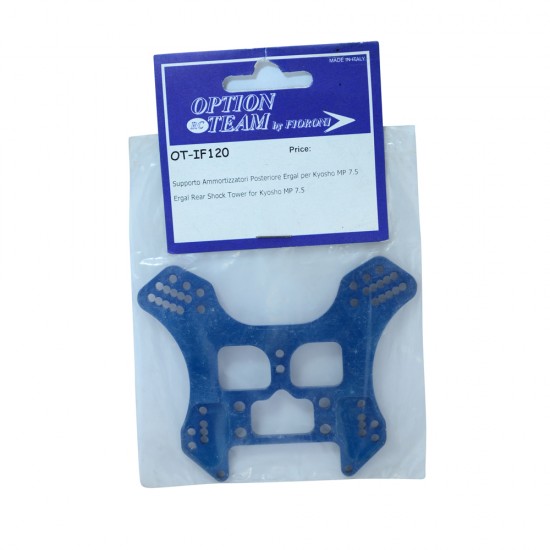 Kyosho MP 7,5 Special Ergal Rear Shock Tower (4mm Lightened)  