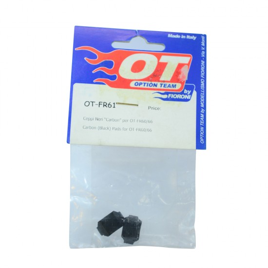 carbon (black) Pads for OT-FR60/66