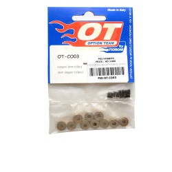 3 MM STOP COLLARS WITH SCREWS (10 PCS)